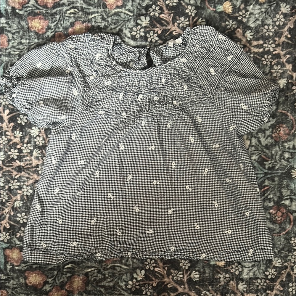 madewell babydoll top